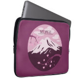 Fuji (rosa) laptopschutzhülle (Vorne Rechts)