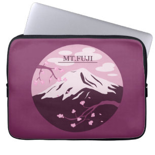 Fuji (rosa) laptopschutzhülle
