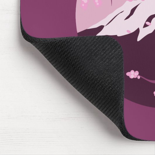 Fuji (rosa) mousepad (Ecke)