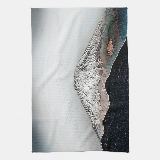 Fuji-San Geschirrtuch (Vertikal)