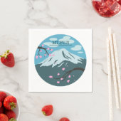 Fuji Serviette (Beispiel)