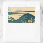Fuji-Sicht 06 Rechteckiger Aufkleber (Tasche)