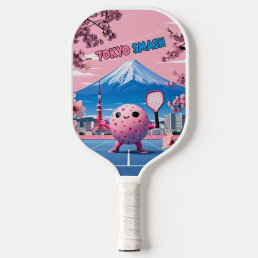 Fuji Smash - Tokyo Pickleball Design Schläger (Vorderseite)