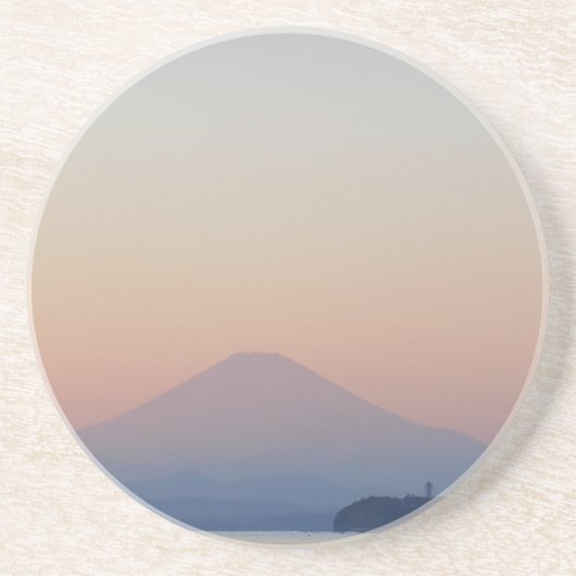 Fuji Sunset Untersetzer (Vorne)