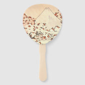 Fuji über Sakura Fächer (Vorderseite)