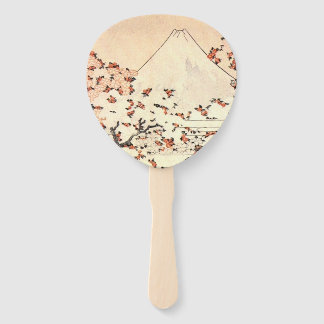 Fuji über Sakura Fächer