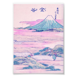 Fuji Ukiyo-e japanische Vintage-Kunst Fotodruck