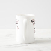 Fuji und Kirschblüte: Tasse (Rückseite)
