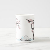 Fuji und Kirschblüte: Tasse (Vorderseite)