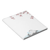Fuji und Sakura: 5,5" x 6" Notepad - 40 Seiten Notizblock (angewinkelt)