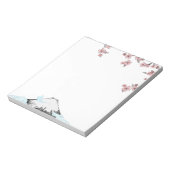 Fuji und Sakura: 5,5" x 6" Notepad - 40 Seiten Notizblock (Rotiert)