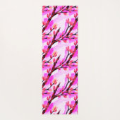 Fuji und Sakura Pink Yogamatte (Rückseite)