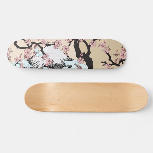 Fuji und Sakura: Skateboard (Horizontal)