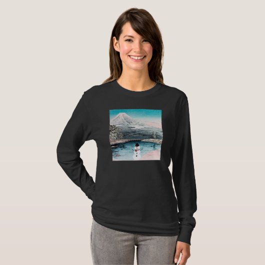 Fuji und Snowman T-Shirt (Vorne ganz)