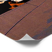 Fuji von der Straße Tokuriki Tomikichiro 1941 Poster (Ecke)