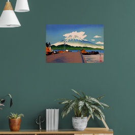 Fuji von der Straße Tokuriki Tomikichiro 1941 Poster