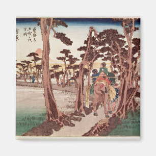 Fuji von Yoshiwara Magnet