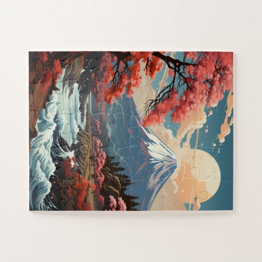 Fuji Zen Jigsaw Puzzle (Horizontal)