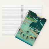 Fujieda, Japan: Vintager japanischer Holzblock Notizblock (Innen)