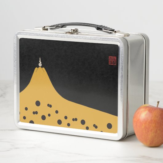 Fujigoshinkamonkurokirasya-Jinbaori Metall Brotdose (Beispiel)