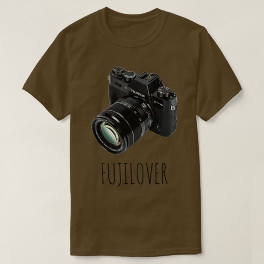 FUJILOVER FOTOGRAFIE T-Shirt (Design vorne)