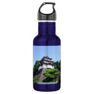 Fujimi-yagura, Kaiserpalast, Tokio, Japan Edelstahlflasche
