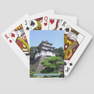 Fujimi-yagura, Kaiserpalast, Tokio, Japan Spielkarten