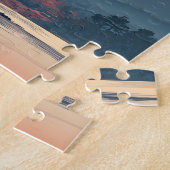 Fujisan im Vintage-Stil Puzzle (Seite)