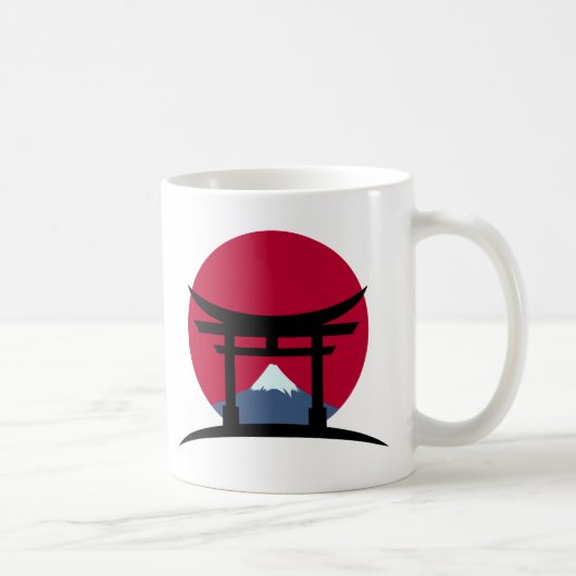 Fujisan - Japan Kaffeetasse (Rechts)