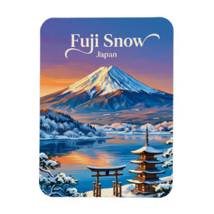 Fujisan Japan Magnet