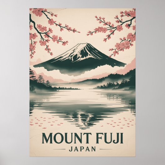 Fujisan Japan Poster (Vorne)