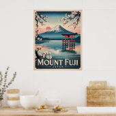 Fujisan Japan Poster (Küche)