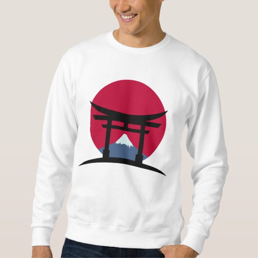 Fujisan - Japan Sweatshirt (Vorderseite)