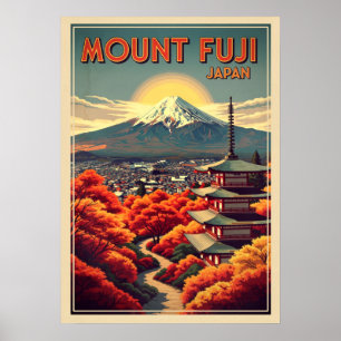 Fujisan Japan V04 Poster