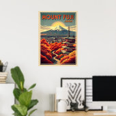 Fujisan Japan V04 Poster (Heimbüro)