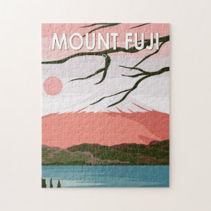 Fujisan Japan Vintage Puzzle
