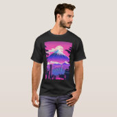 Fujisan Landschaft Tokio T-Shirt (Vorne ganz)
