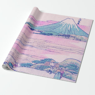 Fujisan Ukiyo-e japanische Vintage-Kunst Geschenkpapier