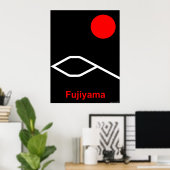 Fujiyama Poster (Heimbüro)
