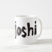 Fujoshi Calligraphy Style Slogan Kaffeetasse (VorderseiteRechts)