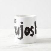 Fujoshi Calligraphy Style Slogan Kaffeetasse (Mittel)