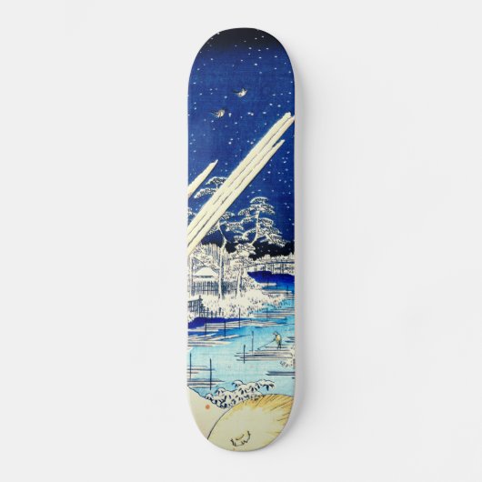 Fukagawa Lumberyard 1856 Skateboard (Vorderseite)