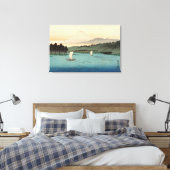 Fukeiga 4 - Ukiyo-e Vintag Japanisch Leinwanddruck (Insitu (Schlafzimmer))