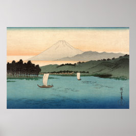 Fukeiga 4 - Ukiyo-e Vintag Japanisch Poster