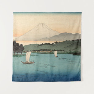 Fukeiga 4 - Ukiyo-e Vintage Japanisch Wandteppich