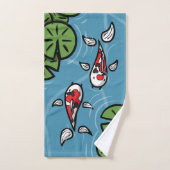 Fuku und Heiwa, das Koi Towel Set (Handtuch)