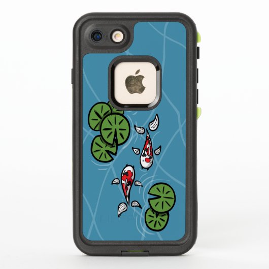 Fuku und Heiwa der Fall Koi Lifeproof (Rückseite)