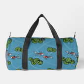 Fuku und Heiwa der Koi Duffle Bag (Rückseite)