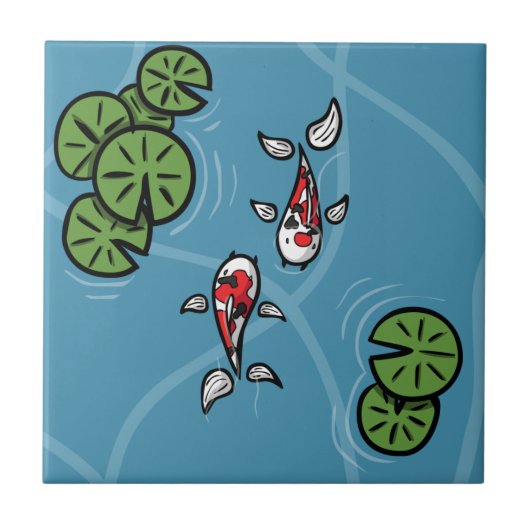Fuku und Heiwa Tile Fliese (Vorderseite)