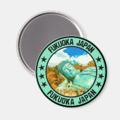 Fukuoka Magnet (Vorderseite/Rückseite)